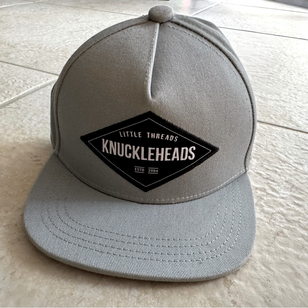 Knuckleheads Little Threads Reformer Trucker Hat 6-12 months size